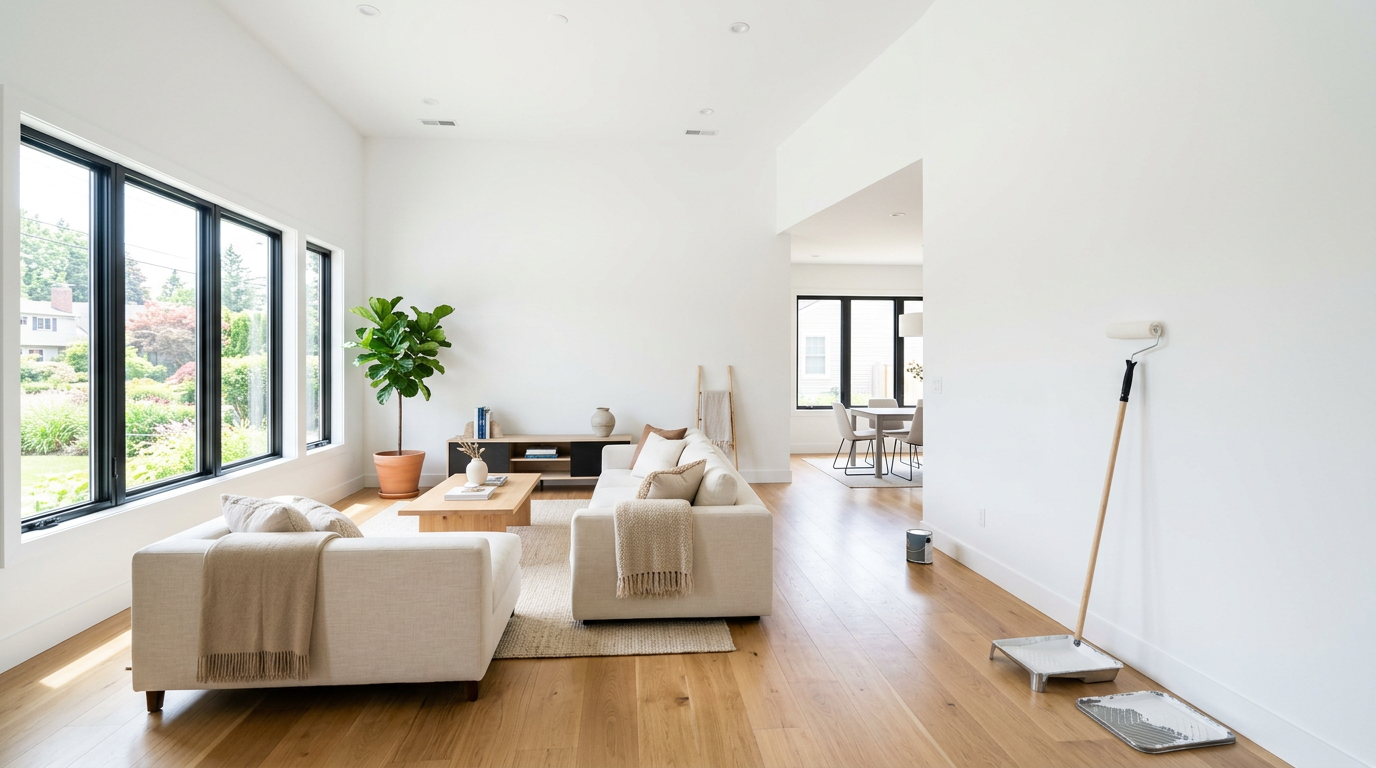 Complete home painting — Silver